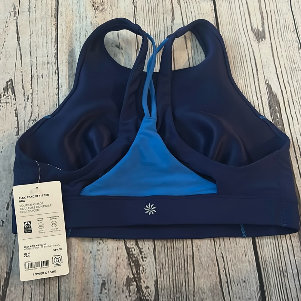 New Athleta Flex Spacer Tipped Bra - Picture 4 of 6